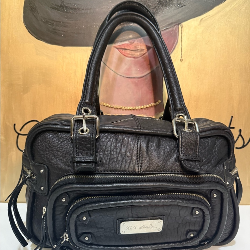 Kate Landry Black Shoulder Bag